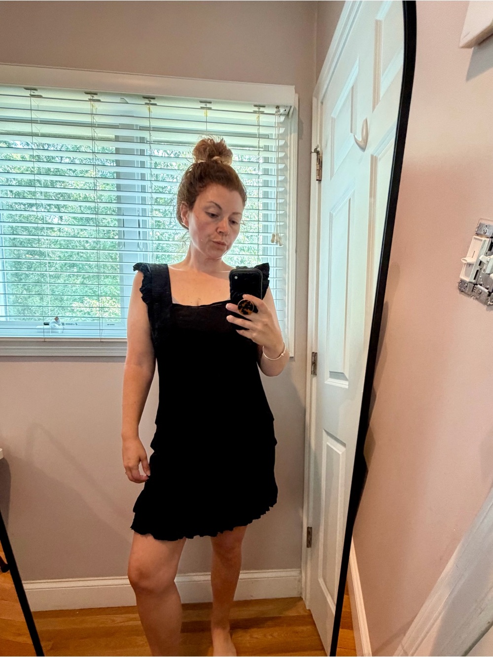 Marc by Marc Jacobs Black Silk Dress - M